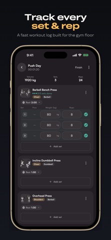 Better: Gym & Calorie Tracker Screenshot 4 of 7