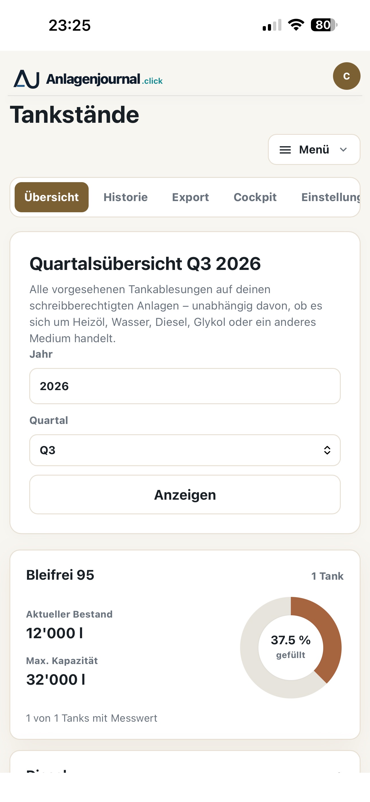 Screenshot 5 of Anlagenjournal