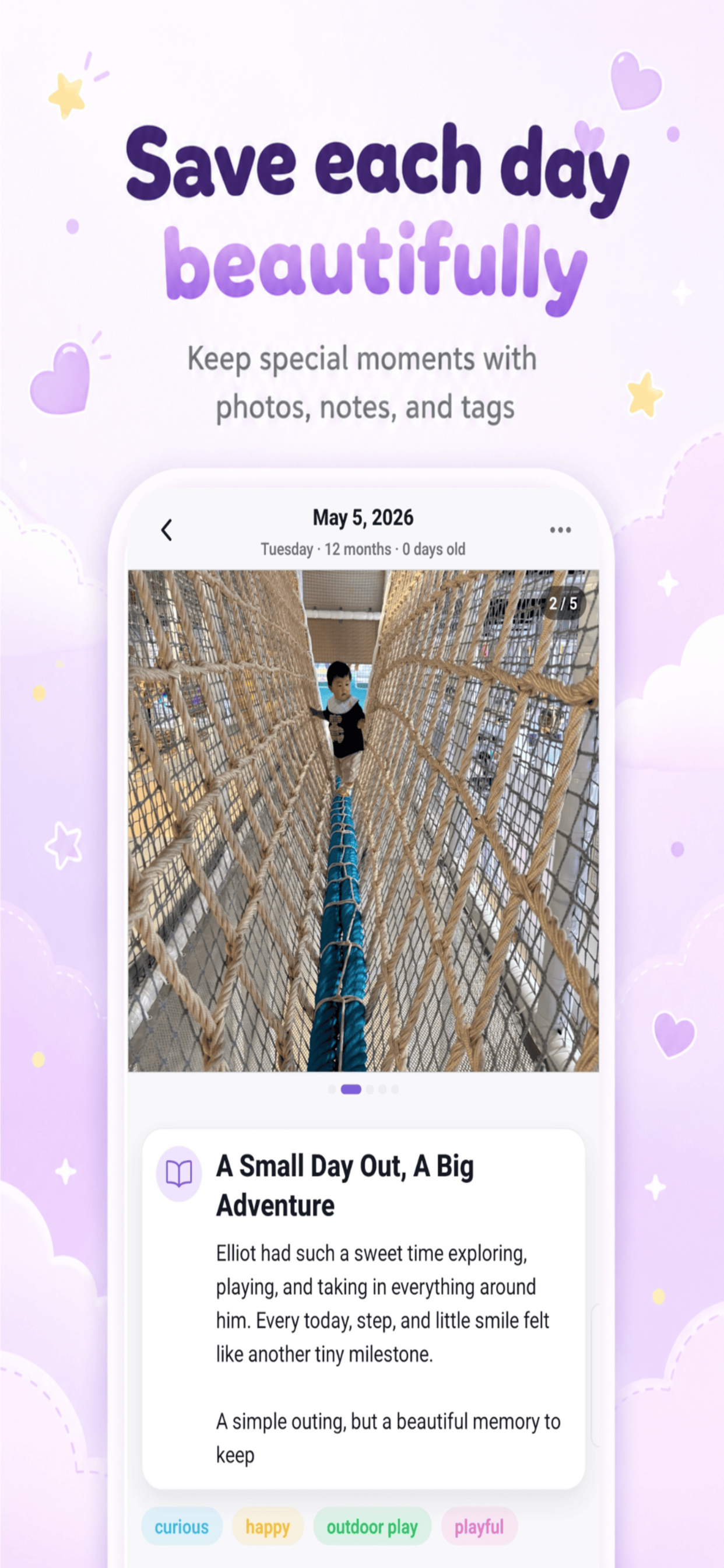 Milo: Baby Tracker & Diary screenshot 3