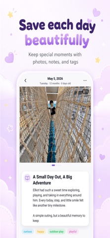 Milo: Baby Tracker & Diary Screenshot 3 of 6