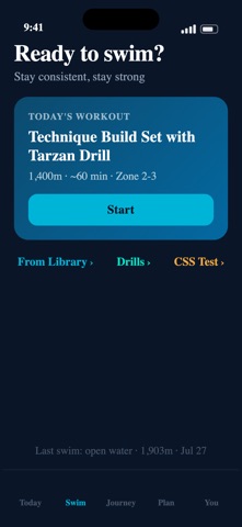SwimTune Screenshot 4 of 5