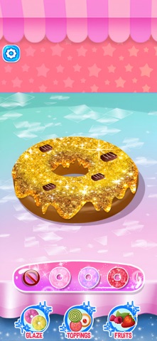 Girl's Glitter Baking Cafe screenshot