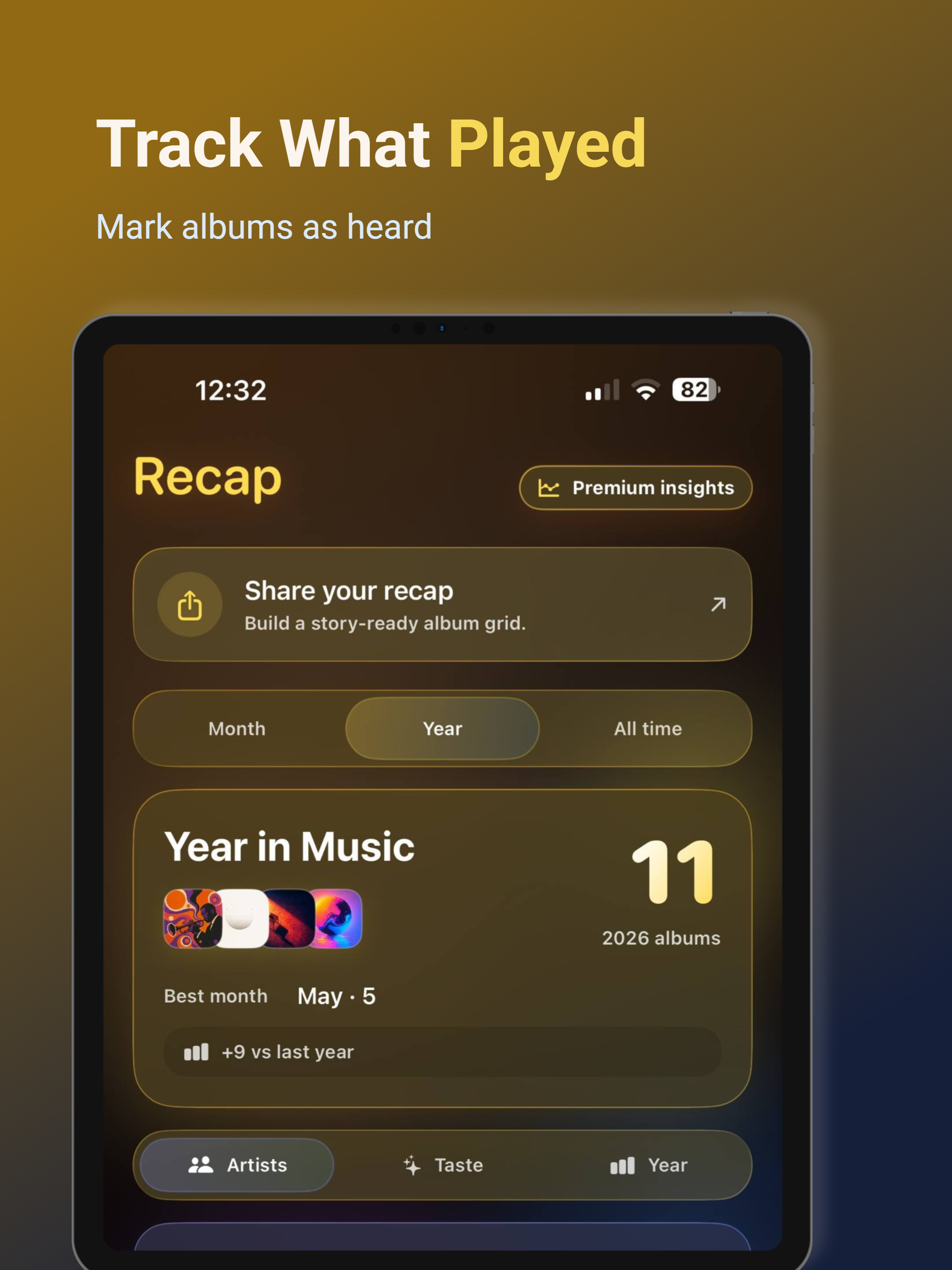 Side B: Music Album Library screenshot 13
