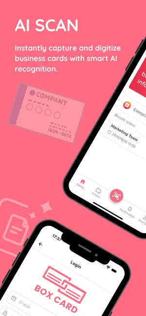 BoxCard - Scan Business card screenshot 2