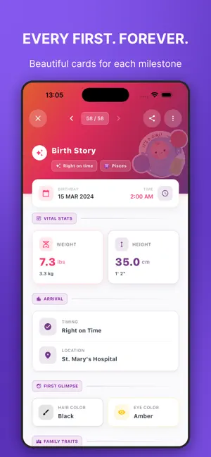 Zeitarc: Baby Tracker & Diary screenshot 3