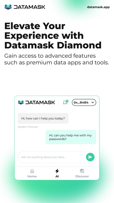 Datamask: Data Wallet Screenshot