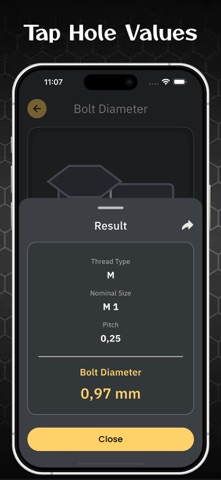 Thread Calculators Screenshot 4 of 5