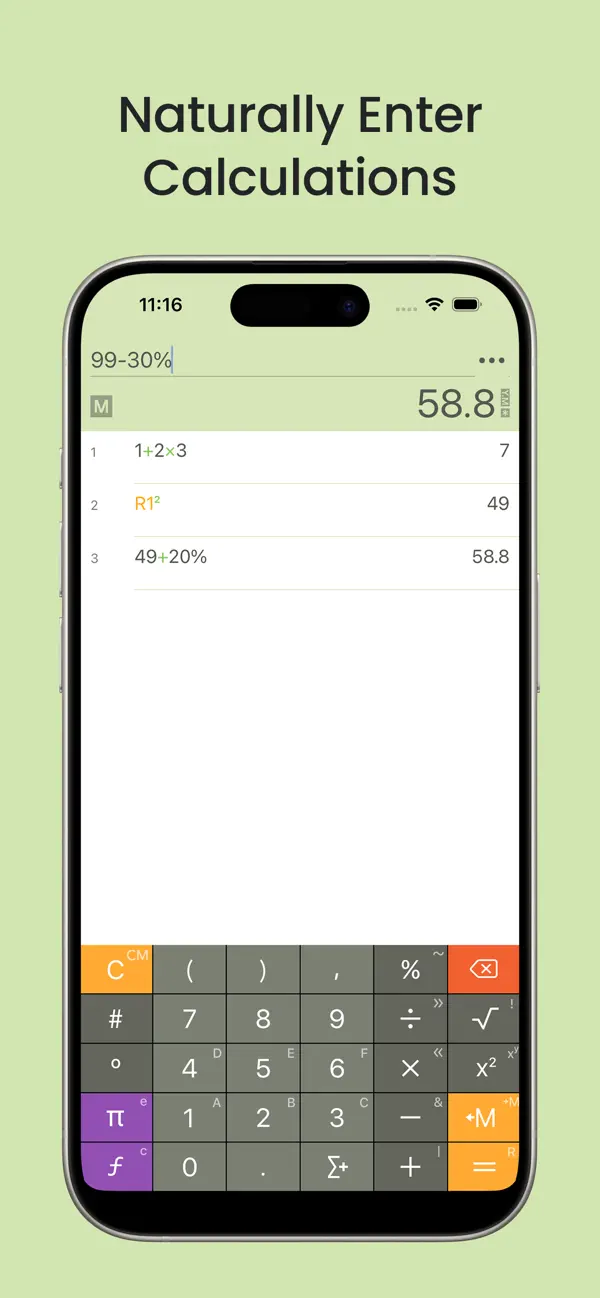 Screenshot #1 pour Inseries Pro: Smart Calculator