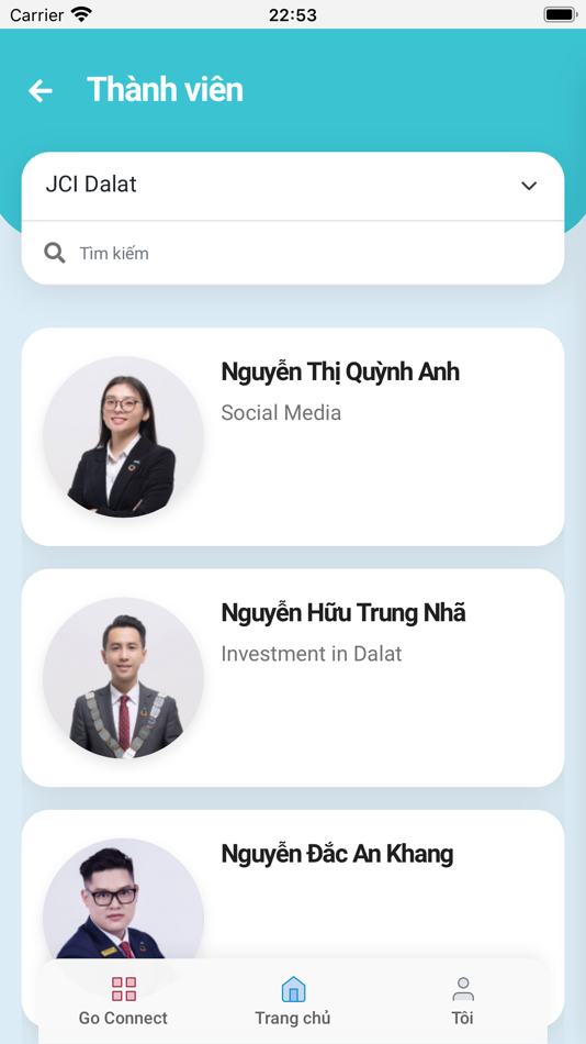 #4. Go Connect By JCI Dalat (iOS) 게시자: AICOONS COMPANY LIMITED