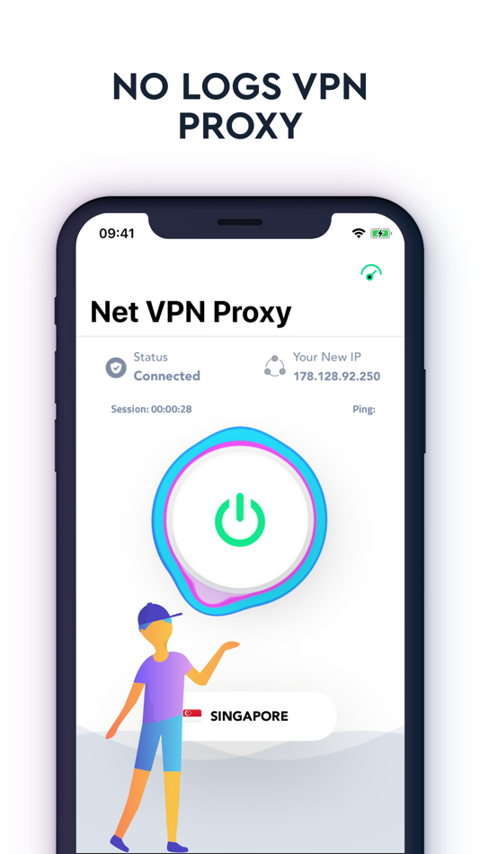 #4. NetVPN Adblock Proxy Unlimited (iOS) 由: Engin LTD.