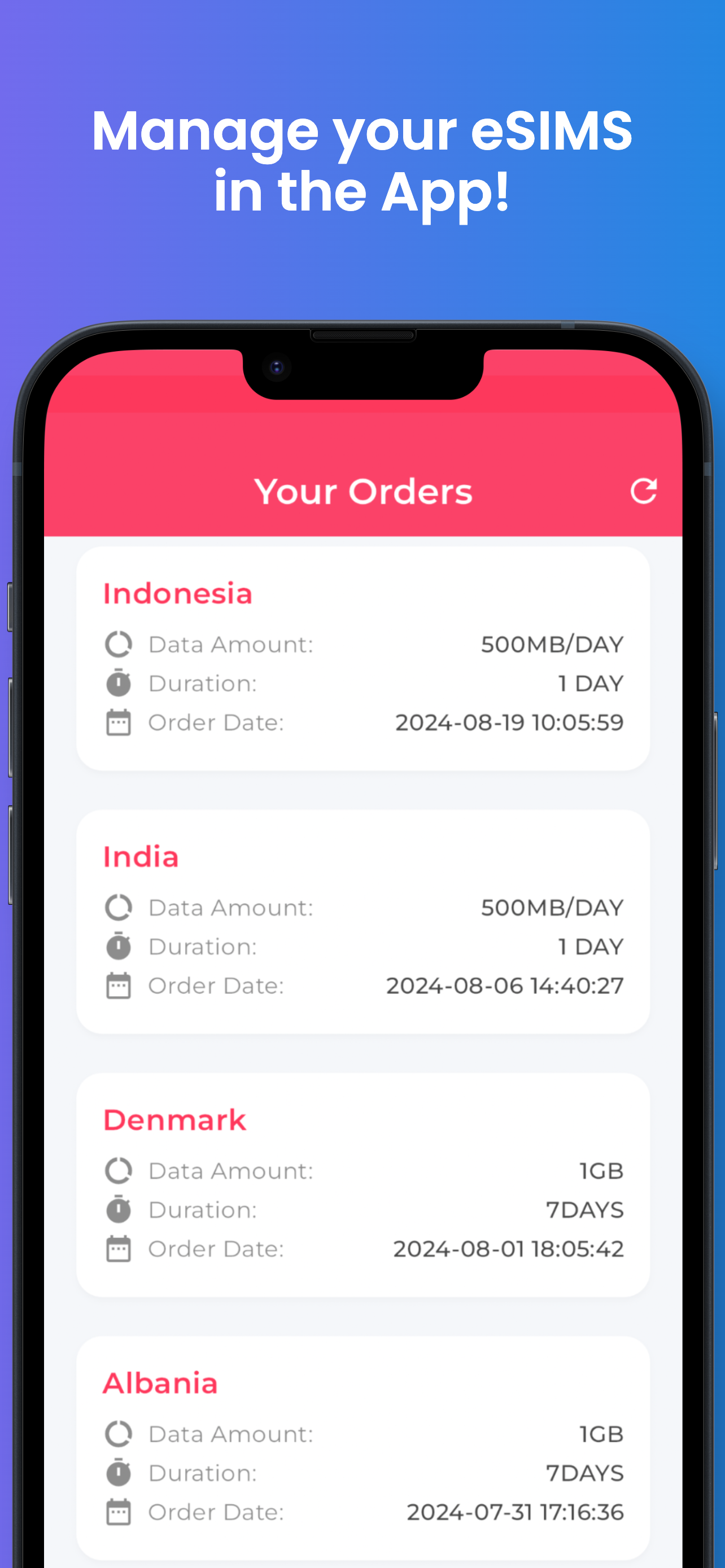 Simply eSIMs: Travel Data eSIM