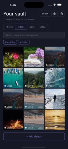 Lockr Vault - Hide Photo,Video iPhone screenshot