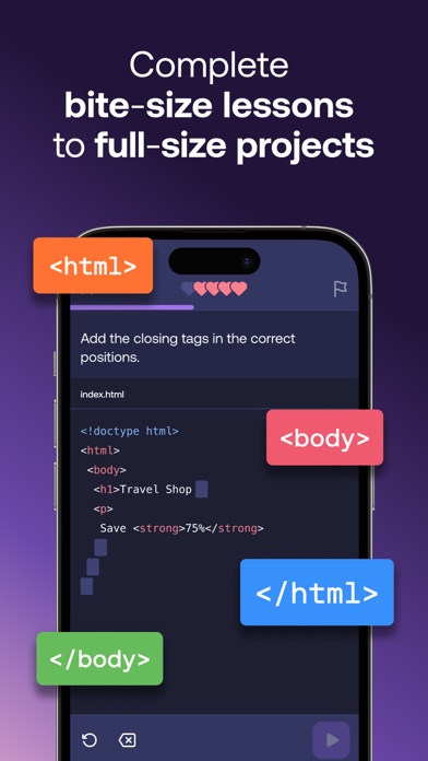 Mimo: Learn Coding/Programming Screenshot