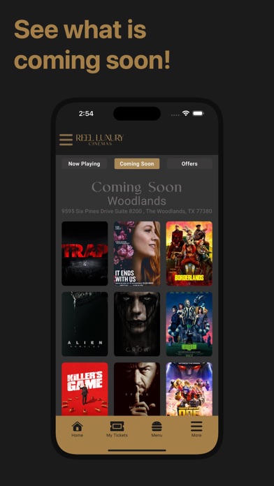 Reel Luxury Cinemas Screenshot