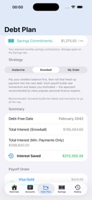 Financial Payment Tracker screenshot