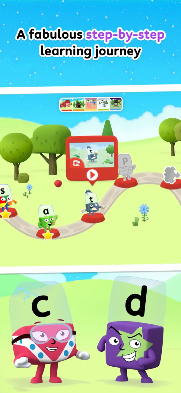 Screenshot #2 pour Alphablocks World