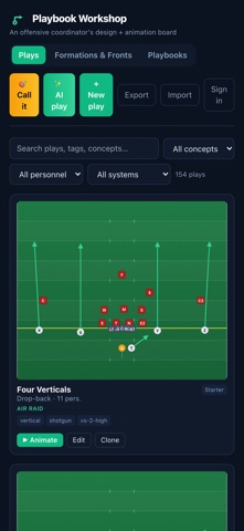 Playbook Workshop Screenshot 1 of 4