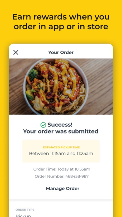 Cupbop - Korean BBQ in a Cup iPhone screenshot 3 - Food & Drink app
