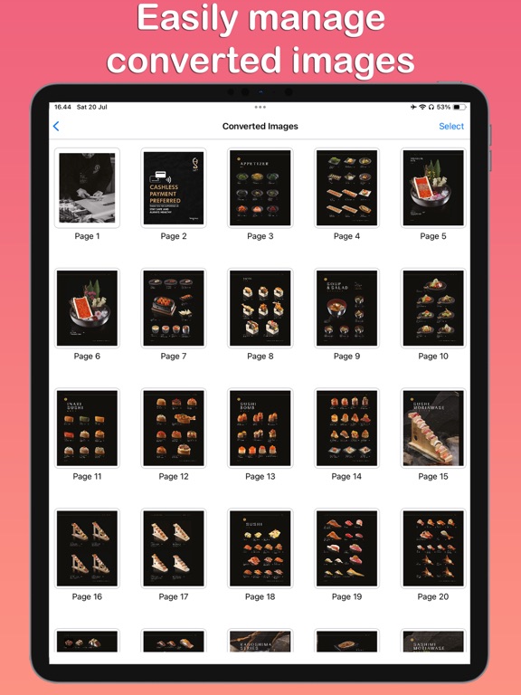 Screenshot #6 pour PDF to JPEG ™