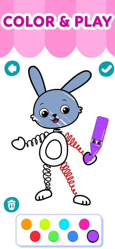 Kids Colouring Games Baby App screenshot 6