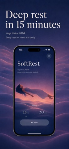 SoftRest: Yoga Nidra NSDR iPhone screenshot