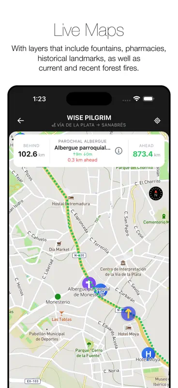 Wise Pilgrim Vía de la Plata screenshot 5 of 10