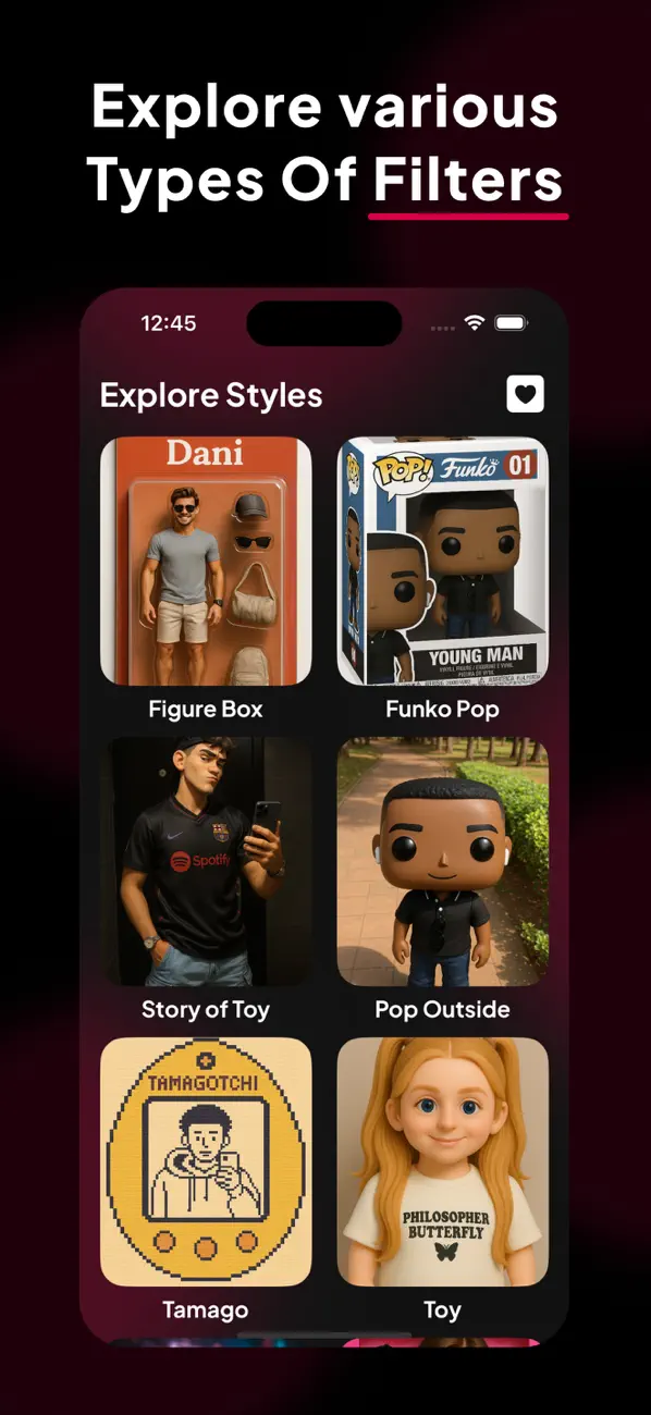 Screenshot #1 pour AI Action Figure - FigureMe