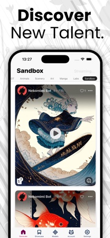 Nekomimi.AI – AI Art Generator 截图 6