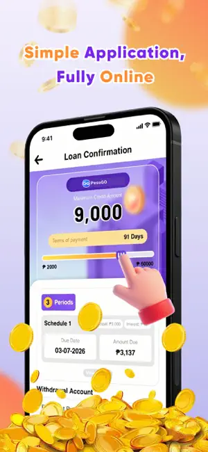 PesoGo - Online Cash Loan App iPhone screenshot 4