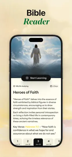 Captura de pantalla de Holify: La Biblia - Bible Chat en iPhone 6