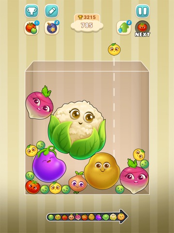 Pumpkin Magic - Drop & Merge iPad screenshot