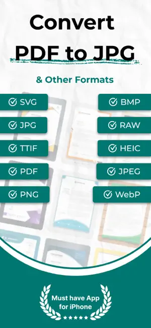 PDF to JPEG - PDF Photos screenshot 1