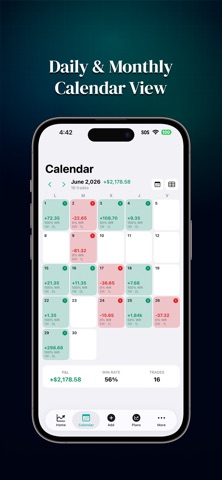 TradesLog - Trading Journal iPhone screenshot
