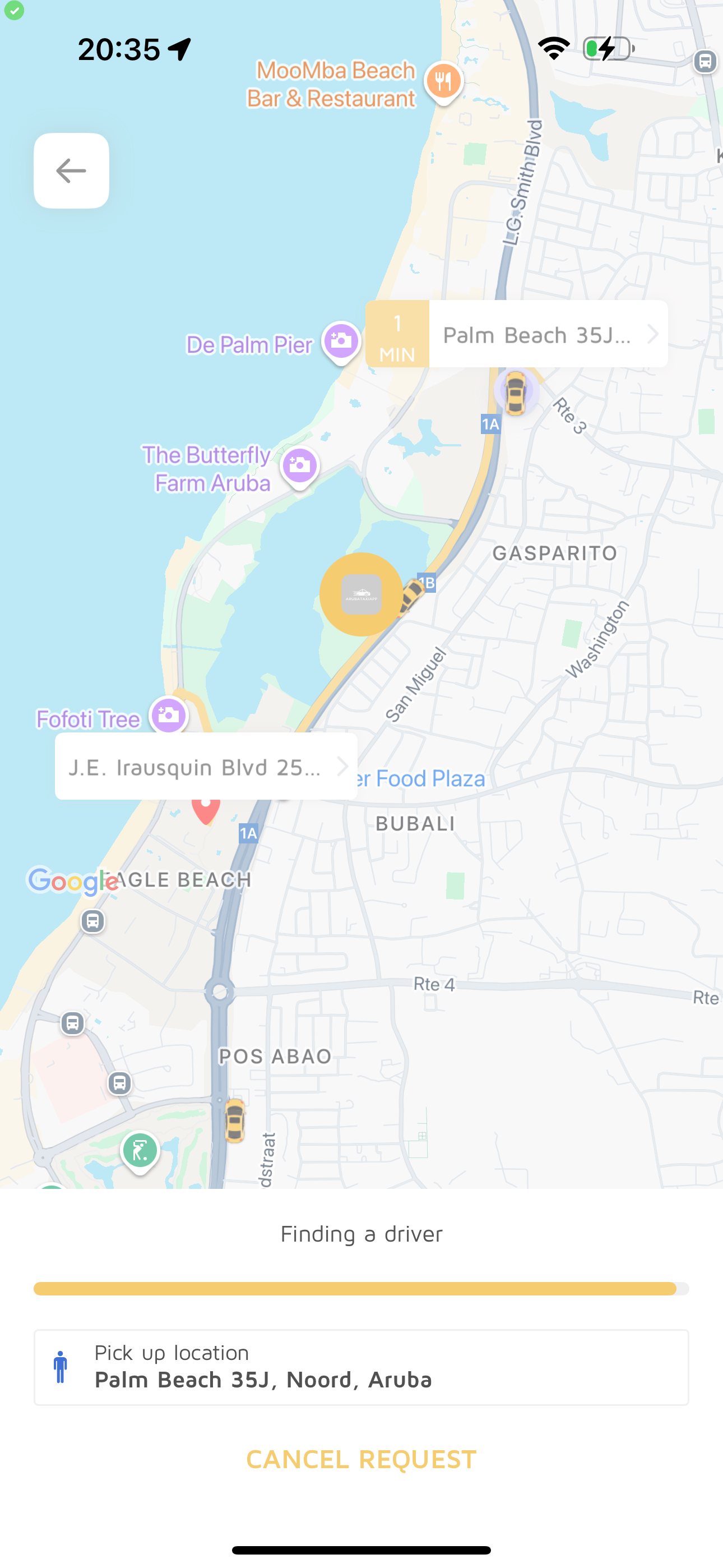 Aruba Taxi App