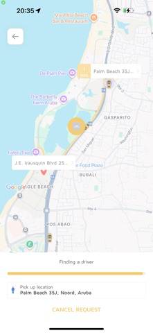 Aruba Taxi App Screenshot 7 of 10