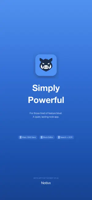 Notivx: Notes & Web Clipper screenshot 1