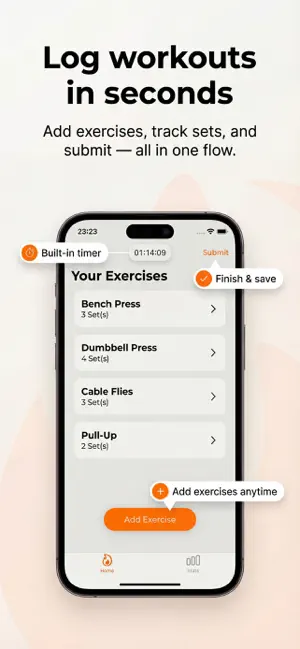 GymGenius - Workout Tracker screenshot 1