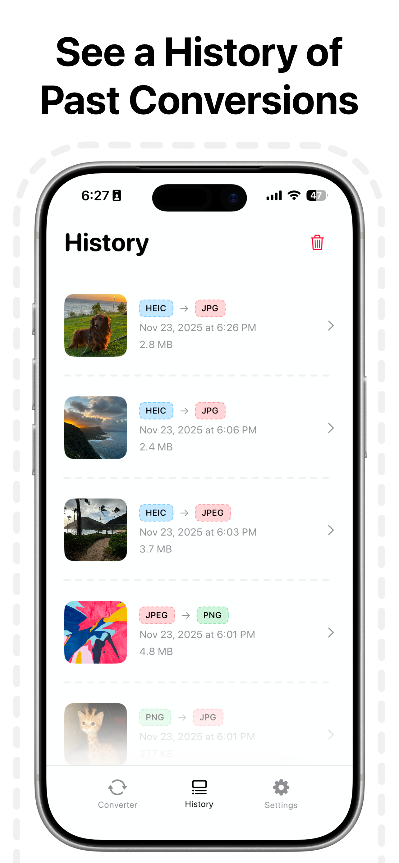 Convert HEIC to JPG - H2J screenshot 5
