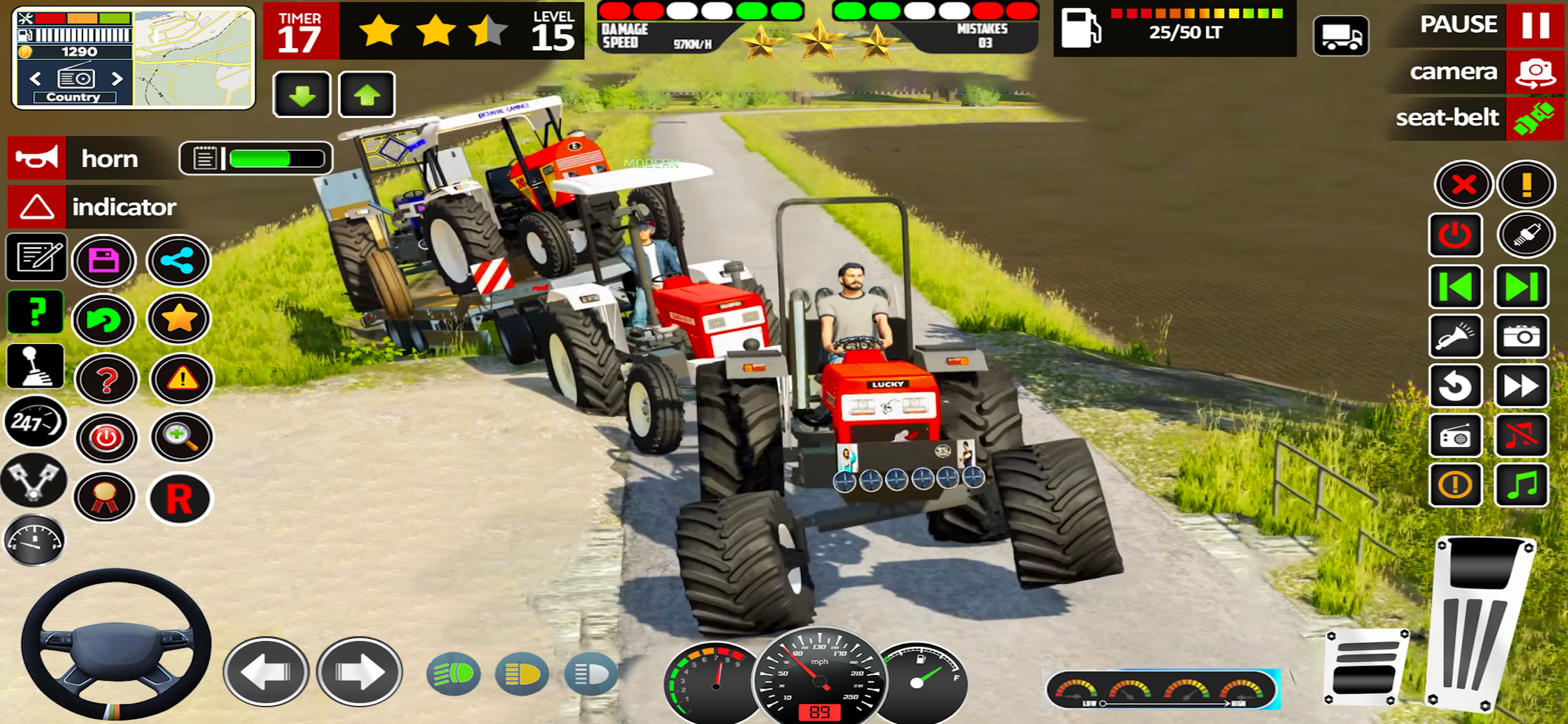 Tractor Games: Tractor Driving