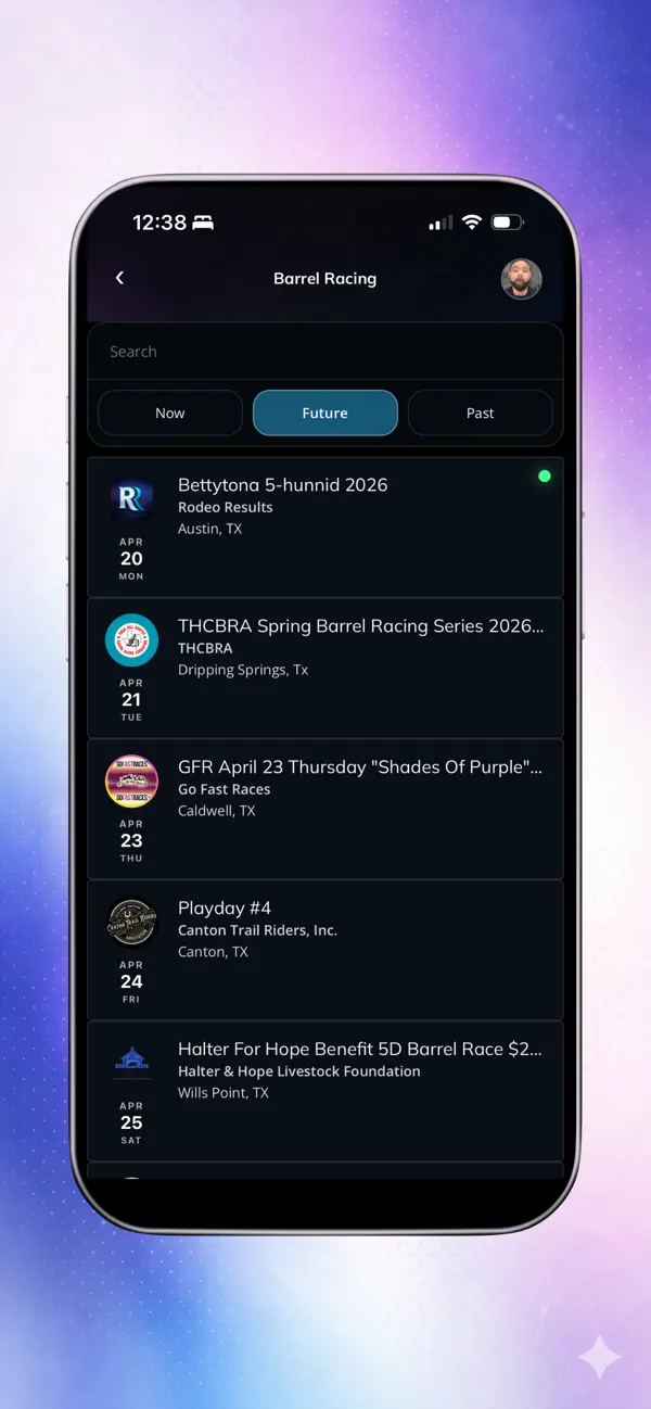 Screenshot #2 pour Rodeo Results