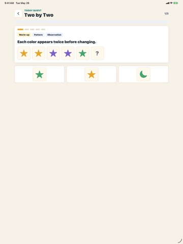 iFox Thinking Game Box iPad screenshot