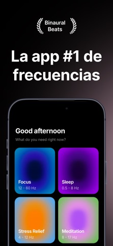 Bina: Binaural Beats screenshot 1