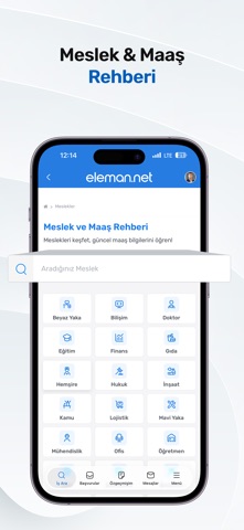 eleman.net = İş İlanları iPhone screenshot 5