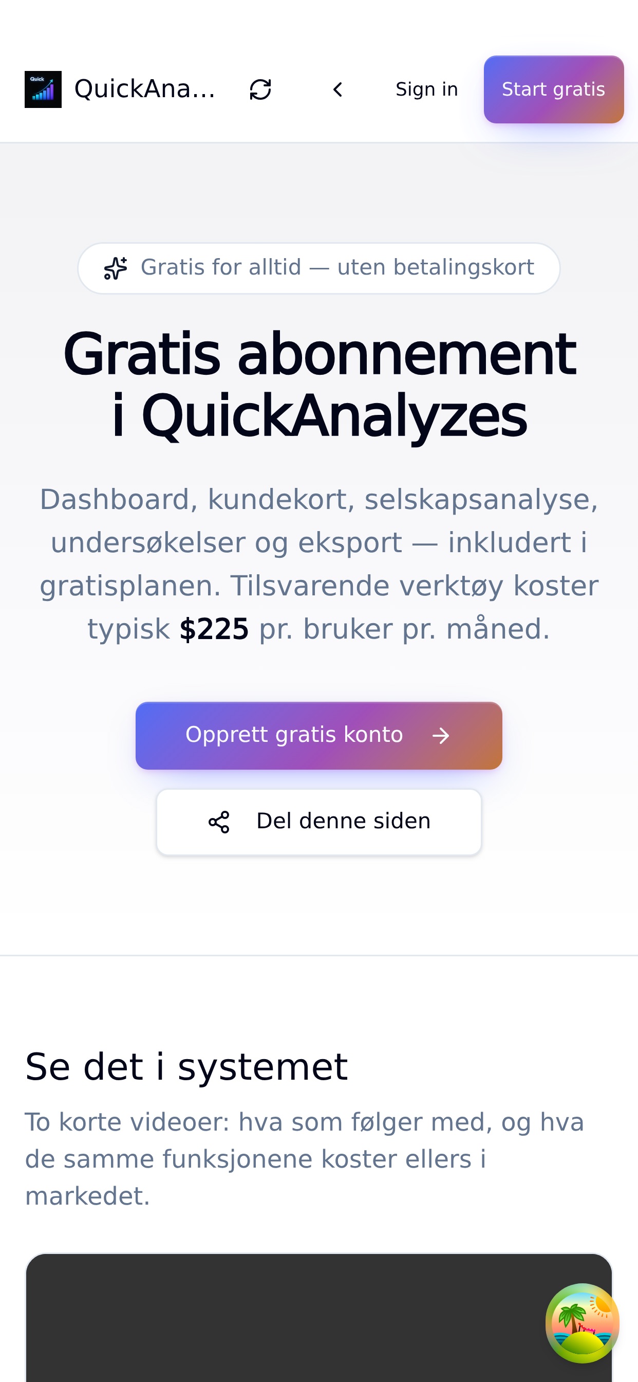 Screenshot 7 of QuickAnalyzes AI
