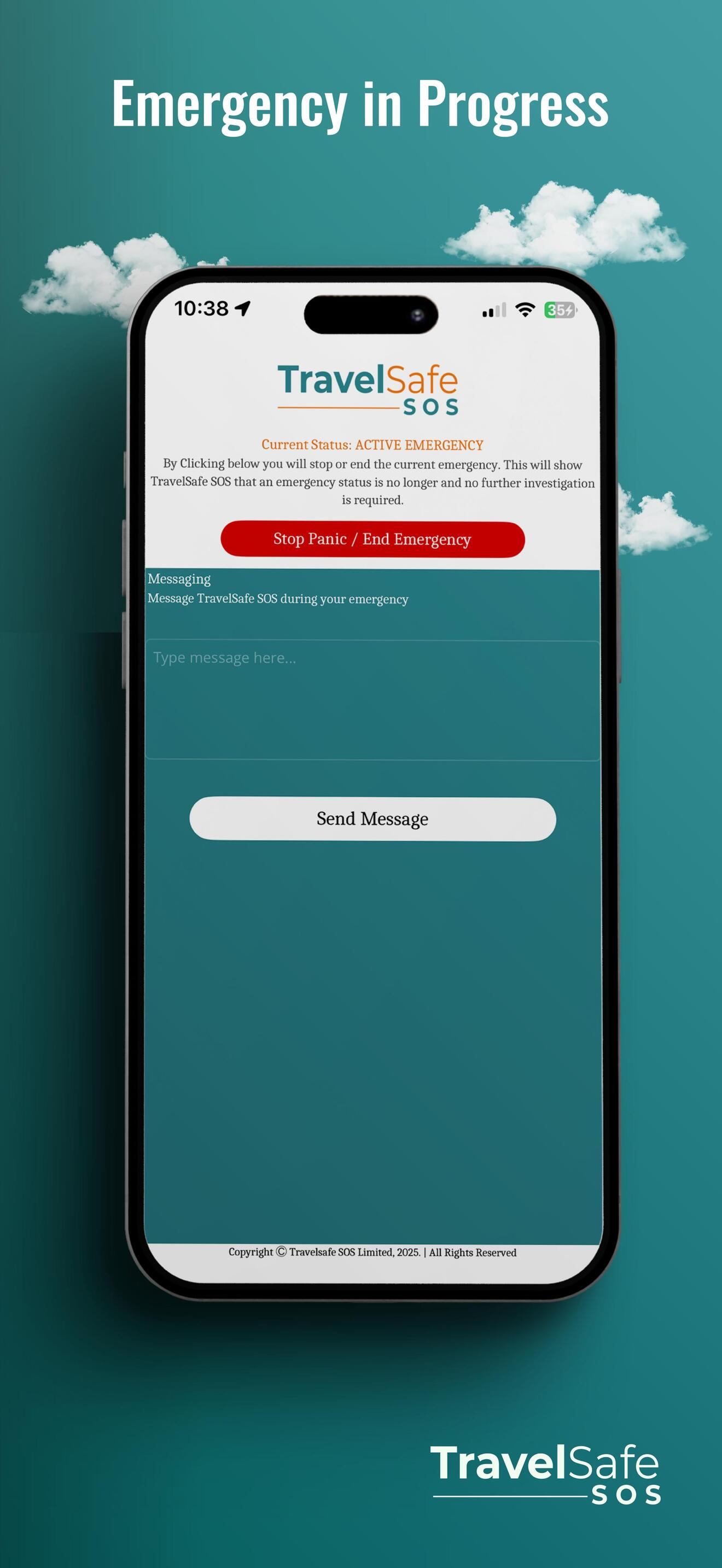 Travelsafe SOS screenshot 3