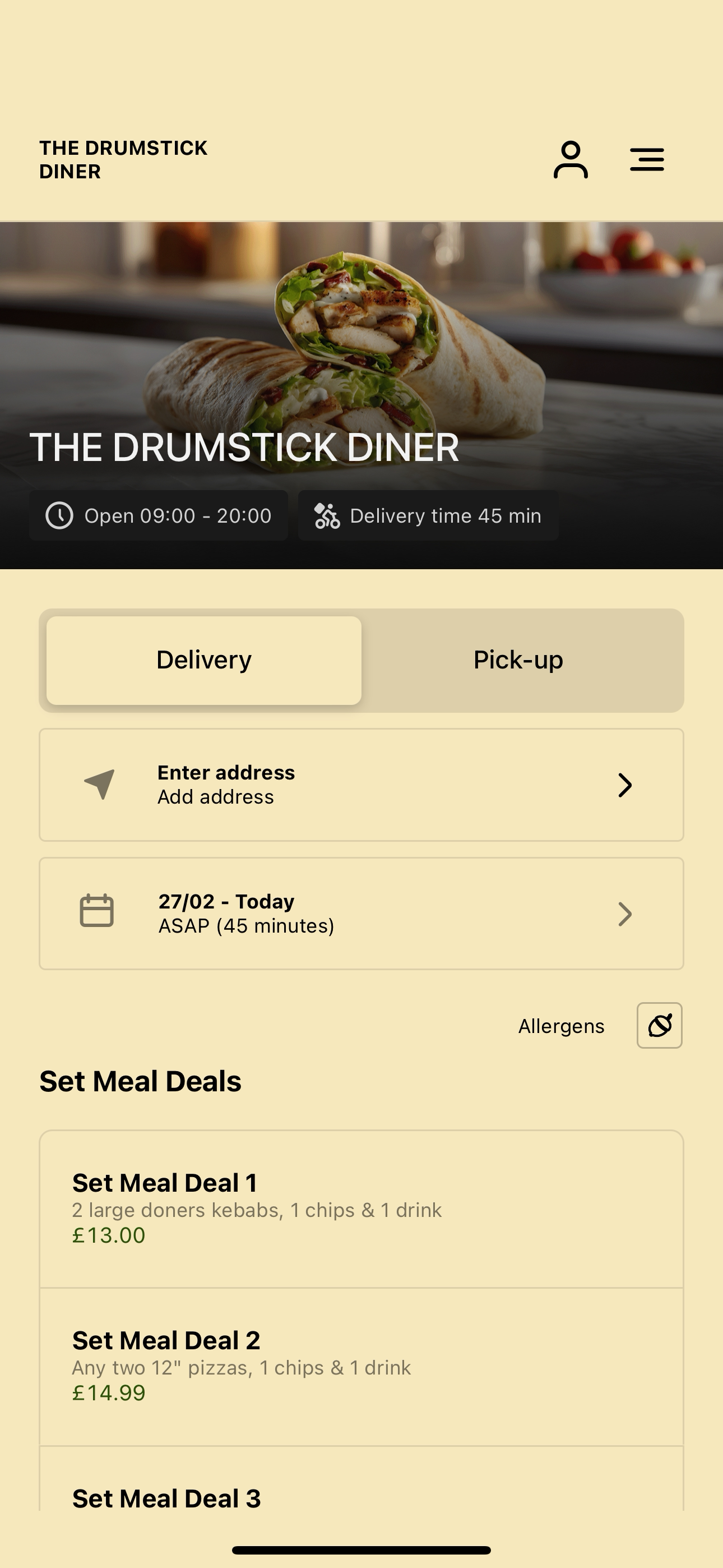 THE DRUMSTICK DINER