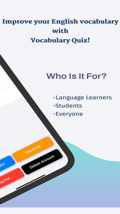 Vocabulary Test Screenshot