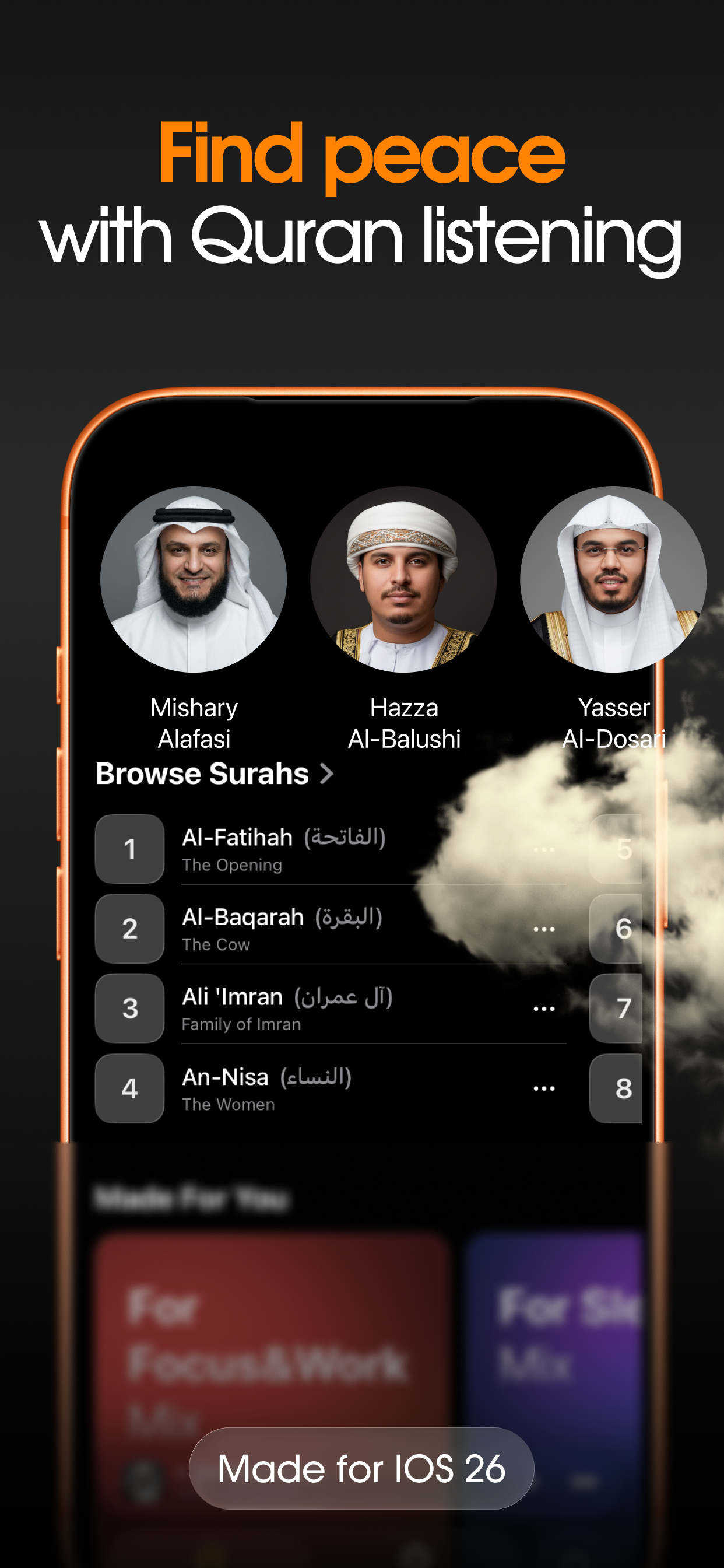 Quran Audio Player: Quranify