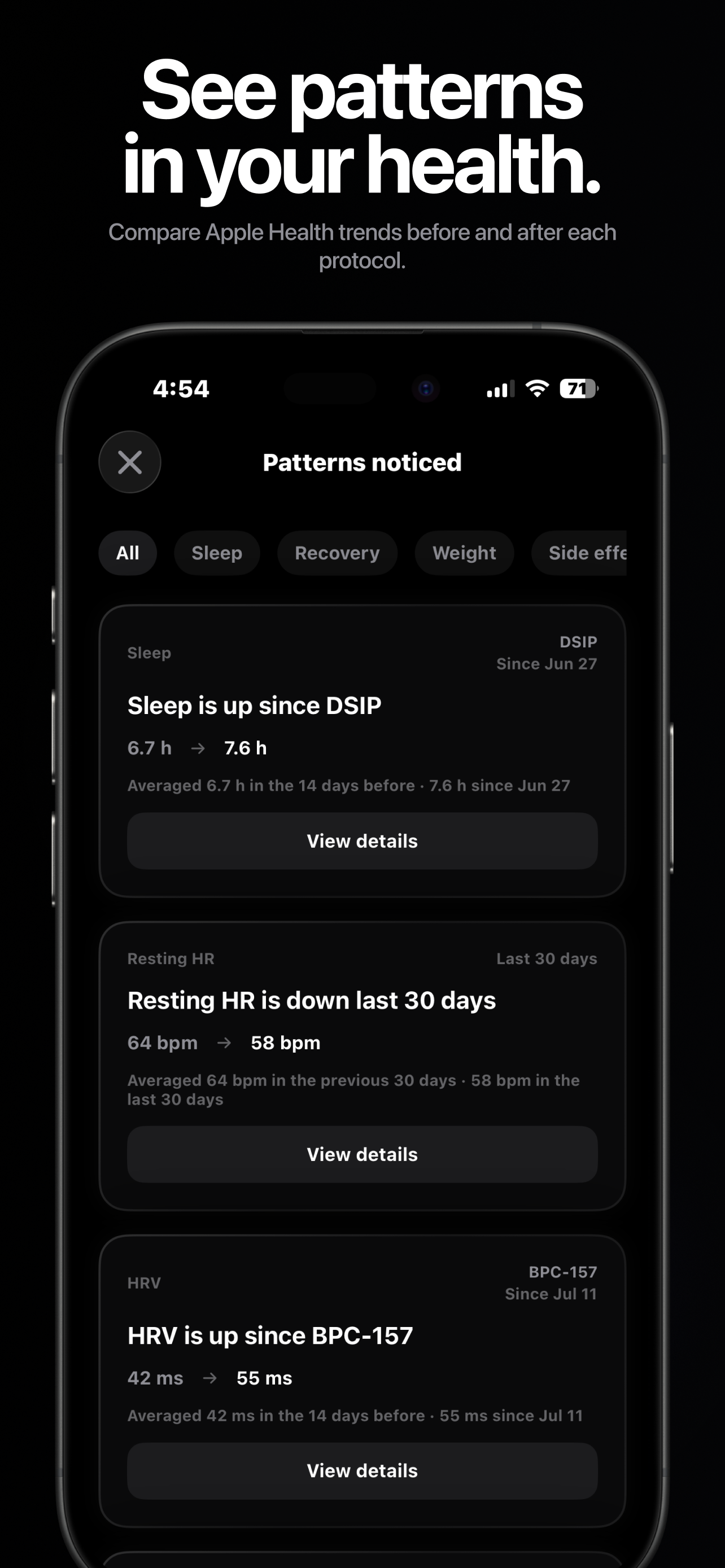 Dose: Peptide Tracker screenshot 8