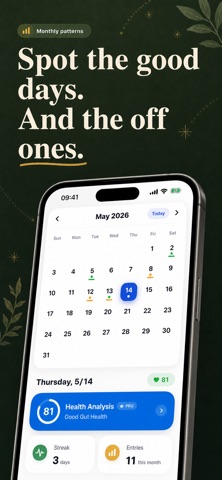 Poop Tracker: Stool & IBS Log iPhone screenshot